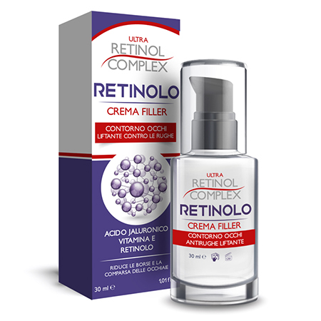 Cremă contur ochi Filler cu peptide & acid hialuronic - 30 ml